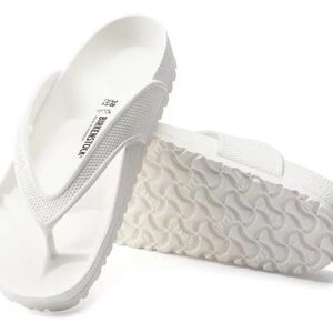 Birkenstock Honolulu EVA White Flip Flops Men’s 10 / EU 43 Regular Fit NWT